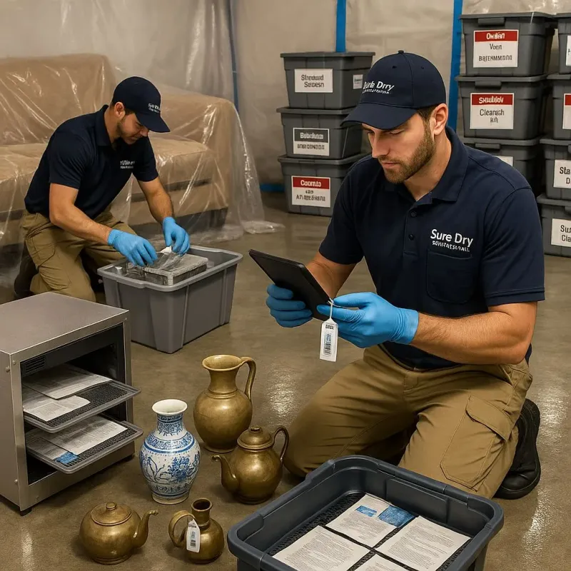 Content Protection and Restoration process in Edna, TX