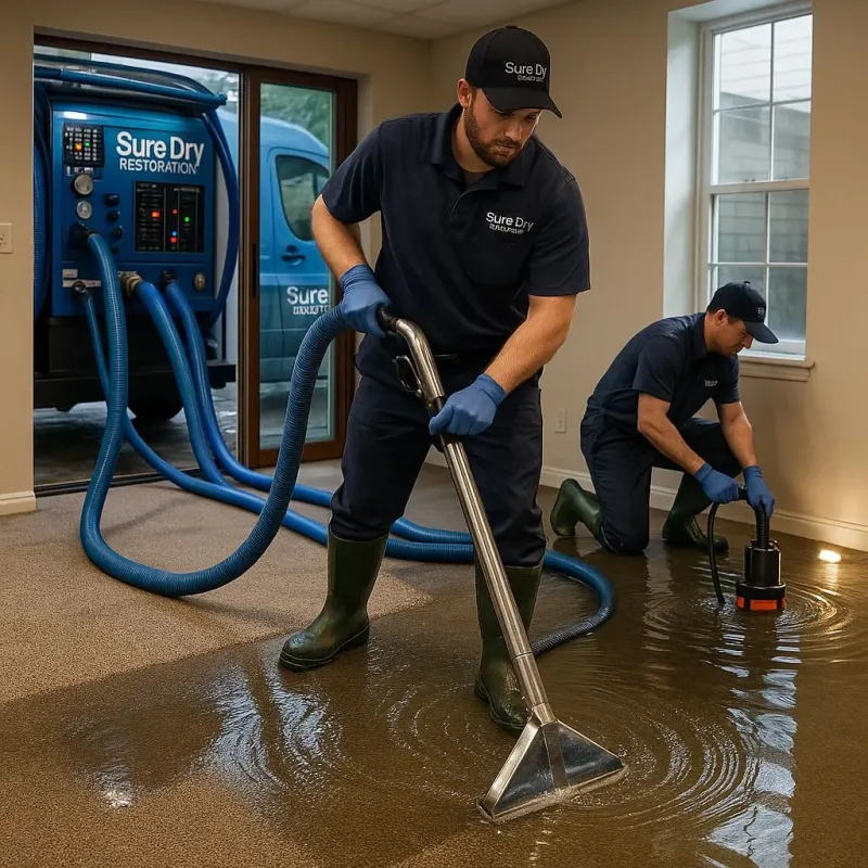 Water Extraction and Removal process in Edna, TX